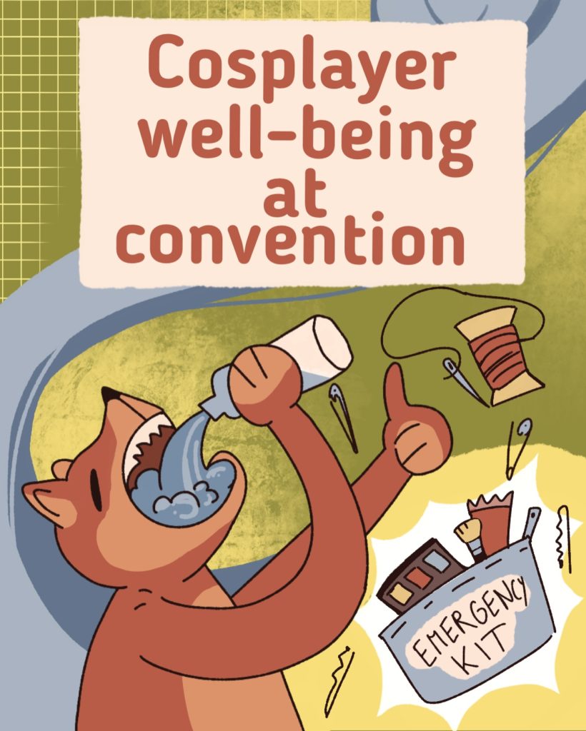 cosplayer well-being at conventions solanum post cover
