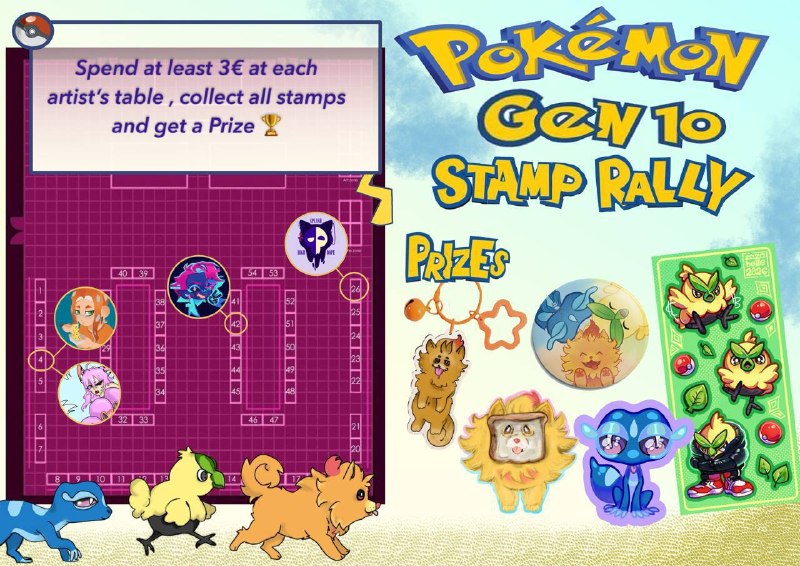 pokemon gen 10 stamp rally pokemon gen 10 stamp rally